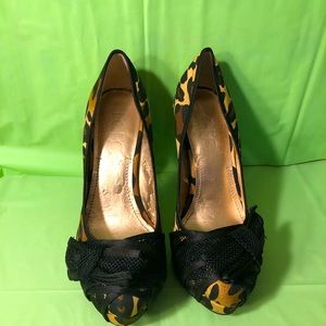 BCBG Cheetah Print Heels